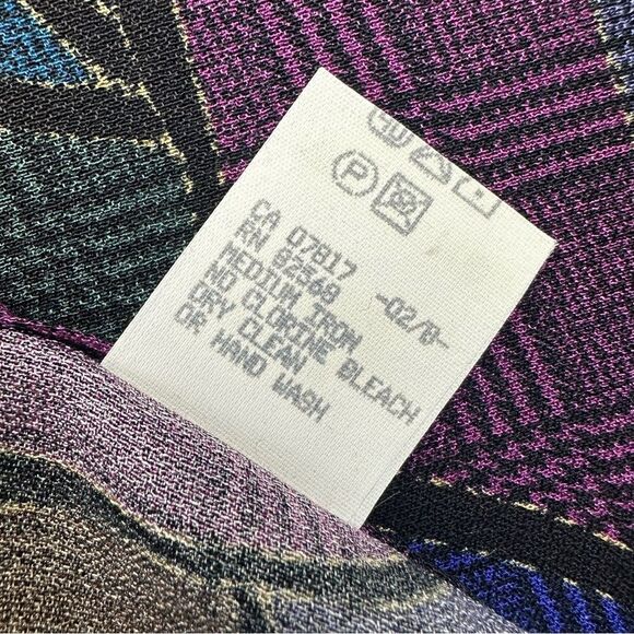 Mondo‎ Di Marco Shirt Mens 1X Big Colorful Abstract Disco Funky Rayon Italy NEW - Picture 13 of 16